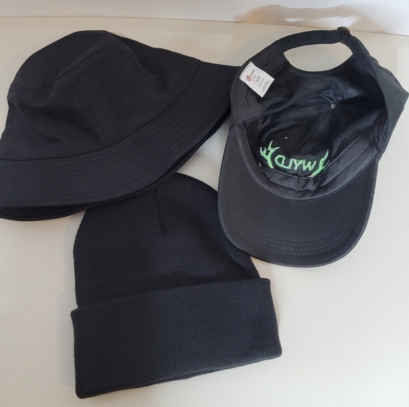 Wyld Three-Bundle Bucket Hat Knit Hat Adjustable Panel Cap - OS Fits Most/Unisex - Picture 12 of 12